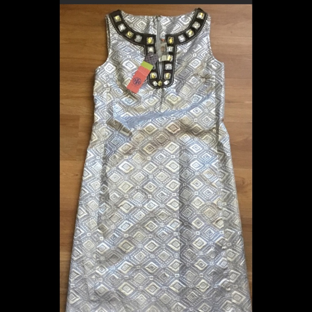 Embellished Tory dress/brand new!